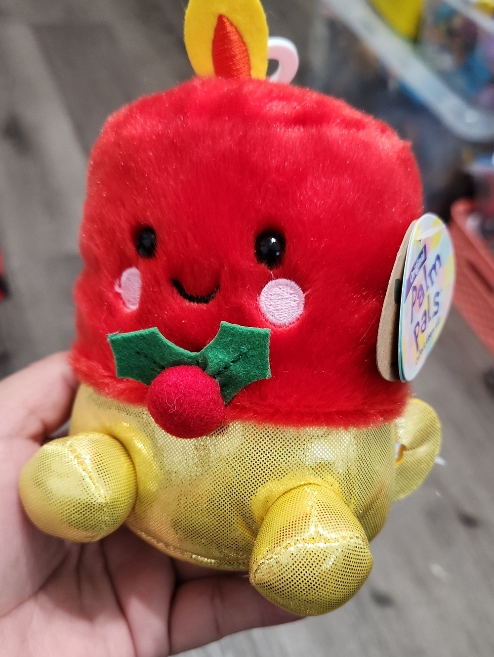 Palm Pals Plush Holiday Candle